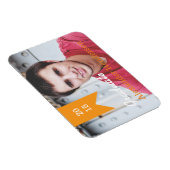 金ゴールド卒業写真アナウンスマグネット マグネット (右側)