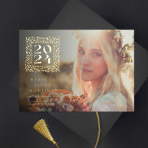 金ゴールド卒業写真クラス2024