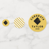 金ゴールド卒業2025 コンフェッティ (裏面)