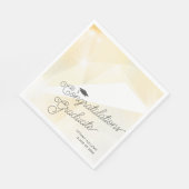 金ゴールド卒業 スタンダードランチョンナプキン (角)