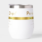 金ゴールド博士後期課程の卒業式パーティー (右面)