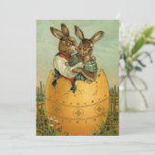 金ゴールド卵のヴィンテージイースタービクトリアン シーズンカード (スタンド正面)