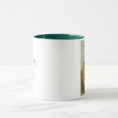 金ゴールド卵のヴィンテージイースタービクトリアン マグカップ (中央)