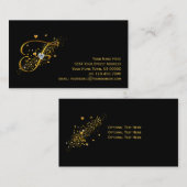 金ゴールド及びダイヤモンドはF Stardustの名刺に署名します 名刺 (正面/裏面)