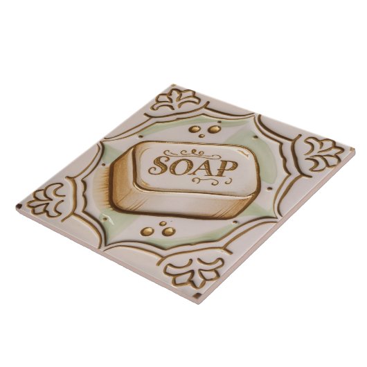 金ゴールド及び浴室の白おもしろいバー タイル (側面)