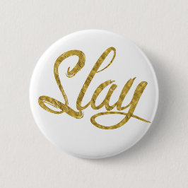 金ゴールド及び白は殺害します 缶バッジ