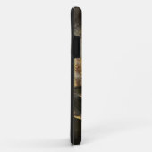 金ゴールド及び銀の星の粉じん効果 Case-Mate iPhoneケース (裏面/右)