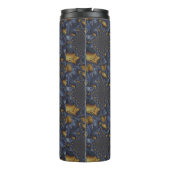 金ゴールド及び銀青色溶融金属 タンブラー (裏面)