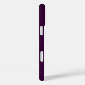 金ゴールド双蝶と宝石、紫 Case-Mate iPhoneケース (裏面 / 右)