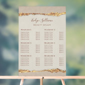 金ゴールド取り込み紙価格表 アクリルサイン (ニュートラル)