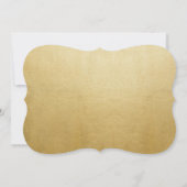 金ゴールド台本キンセアニェラ 招待状 (裏面)