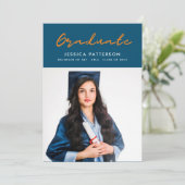 金ゴールド台本科卒業 案内状 (スタンド正面)