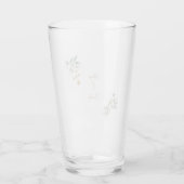 金ゴールド名Glam 結婚 Folids タンブラーグラス (裏面)