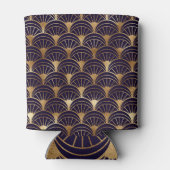 金ゴールド図形アールデコ 缶クーラー (裏面)