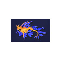 金ゴールド図解入りの、写真付きのとブルーリーフェシードラゴン