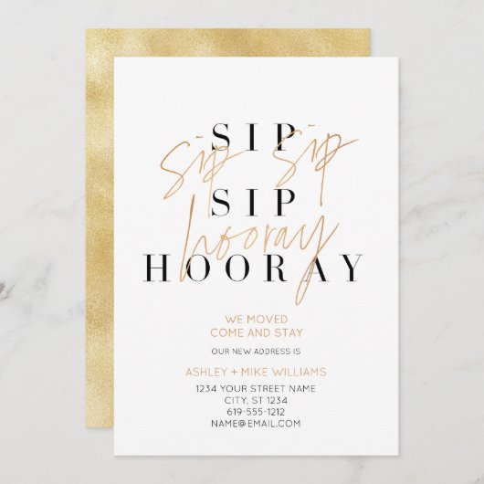 金ゴールド園園遊園地シャンパンムービングアナウンス 案内状 (正面/裏面)