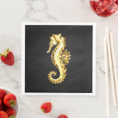 金ゴールド多角形船馬 (インサイチュ)