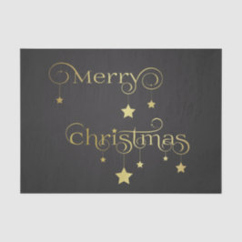 金ゴールド大切メリークリスマススター 薄葉紙