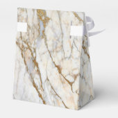 金ゴールド大理石のお願い箱 フェイバーボックス (裏面サイド)