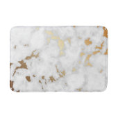 金ゴールド大理石クラスのデザイン バスマット (正面)