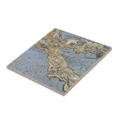 金ゴールド大理石セラミックタイル タイル (側面)