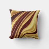 金ゴールド大理石パターン クッション (正面)