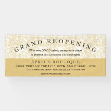 金ゴールド大理石ビジネスCOVIDの安全性を再開