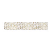 金ゴールド大理石ホイルの質 招待状ベリーバンド (フラット)