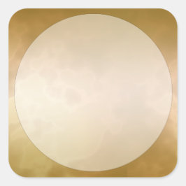 金ゴールド大理石ラベルシール大四角 スクエアシール