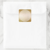 金ゴールド大理石ラベルステッカー（小） スクエアシール (バッグ)