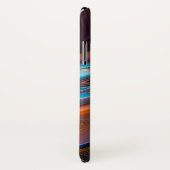 金ゴールド大理石瑪瑙モノグラム Case-Mate iPhoneケース (裏面/右)