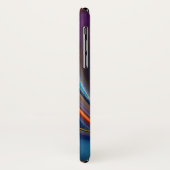 金ゴールド大理石瑪瑙モノグラム Case-Mate iPhoneケース (裏面/左)