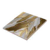 金ゴールド大理石3石セラミックタイル タイル (側面)