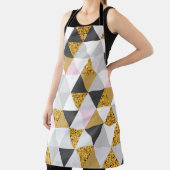 金ゴールド大理石、幾何学的シームレステクスチャ エプロン (インサイチュ)