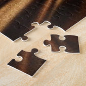 金ゴールド天文学者スティームパンクビクトリアンヴィンテージ ジグソーパズル (側面)