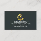 金ゴールド契約者ツール契約者 名刺 (裏面)