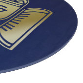 金ゴールド女神ガネシャ – ガラスのカッティングボード カッティングボード (角)