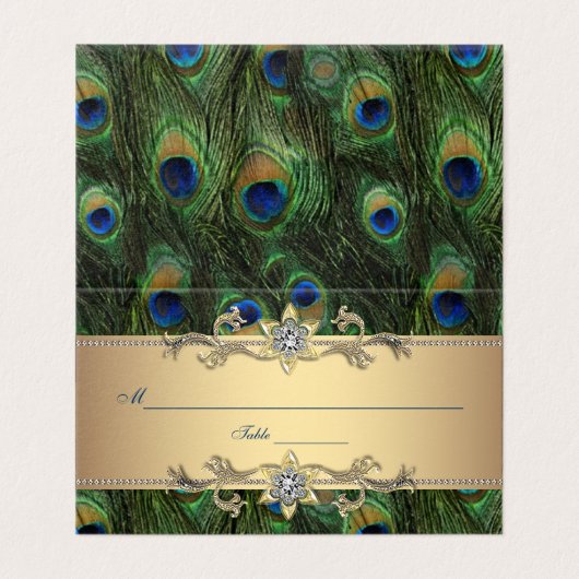 金ゴールド孔雀 (外部フラット)