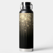 金ゴールド宇宙レインボースター ウォーターボトル (正面)