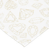 金ゴールド宝石バースデーパーティードランナー ショートテーブルランナー (コーナー)