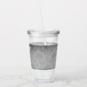 金ゴールド宝飾の蝶 アクリルタンブラー (左)