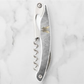 金ゴールド宝飾の蝶 ソムリエナイフ (正面)