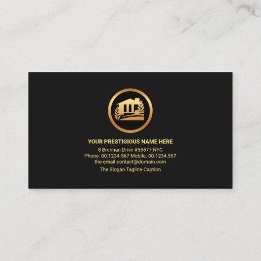 金ゴールド屋上建物の便利屋ツールホーム修復 名刺