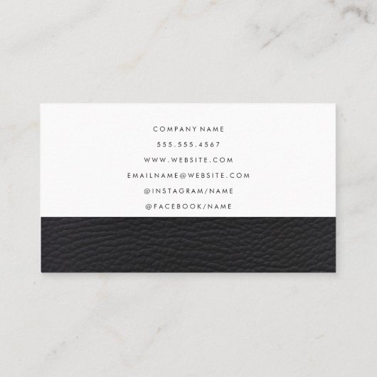 金ゴールド屋根金属 | 実在不動産 名刺 (裏面)