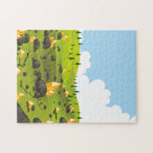 金ゴールド峰 ジグソーパズル (横)