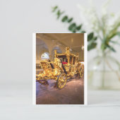 金ゴールド州コーチ ポストカード (スタンド正面)