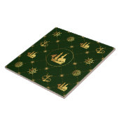 金ゴールド帆 タイル (側面)