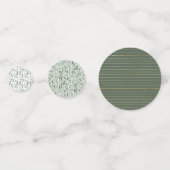 金ゴールド幾何学水彩 コンフェッティ (裏面)