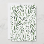 金ゴールド幾何学水彩 招待状 (裏面)