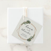 金ゴールド幾何男女兼用式ベビーシャワー フェイバータグ (インサイチュ)